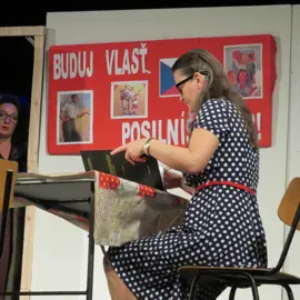 Červené šatky - divadelné predstavenie Gbelského ochotníckeho divadla Gbelík