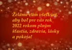 Šťastný a úspešný rok 2022!