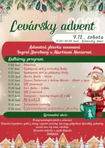 Program Levárskeho adventu - Adventná zbierka venovaná Ingrid Burclovej a Martinovi Nociarovi