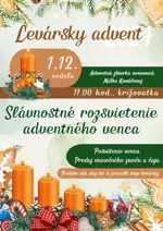 Pozývame na slávnostné rozsvietenie adventného venca