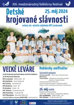 Detské krojované slávnosti už túto sobotu