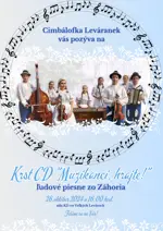 Cimbálofka Leváranek pozýva na krst svojho prvého CD