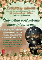 Pozývame na slávnostné rozsvietenie adventného venca