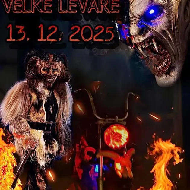 Krampus vo Veľkých Levároch v sobotu 13.decembra