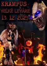 Krampus vo Veľkých Levároch v sobotu 13.decembra