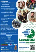 LeváRUN bude už túto sobotu - príďte sa zabaviť