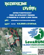 Pozývame na druhý spoločný tréning na LeváRUN 2025