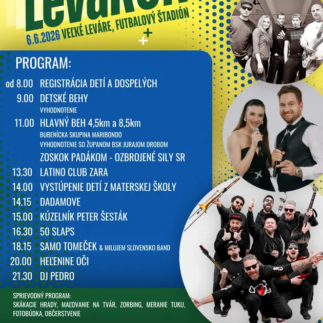 Program piateho ročníka LeváRUN je konečne tu!