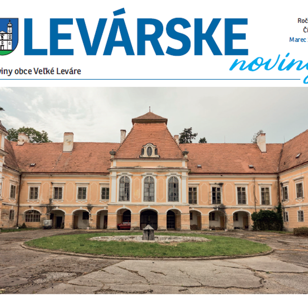Vyšlo prvé tohtoročné číslo Levárskych novín