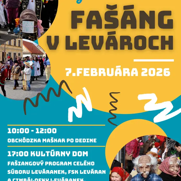 Fašáng v Levároch sa blíži