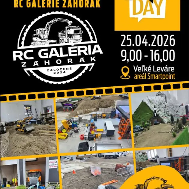 RC TRUCK ZÁHORÁK POZÝVA NA OTVORENIE RC GALÉRIE ZÁHORÁK