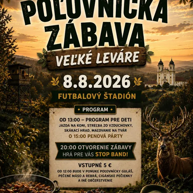 Pozvánka na poľovnícku zábavu