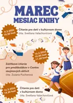 Marec mesiac knihy - zážitkové čítanie pre deti