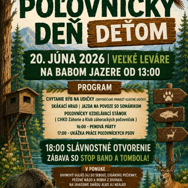 Poľovnícke združenie vás pozýva na poľovnícky deň