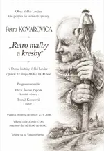 Pozývame na výstavu Petra Kovaroviča "Retro maľby a kresby"